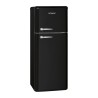 Réfrigérateur et congélateur 208L retro noir DTR 353.1 noir