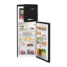 208L retro black refrigerator and freezer DTR 353.1 black