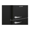 208L retro black refrigerator and freezer DTR 353.1 black