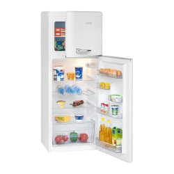 Réfrigérateur et congélateur 208L retro blanc DTR 353.1 blanc