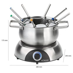 Set à fondue électrique Bomann FD2248CB