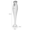Mixeur plongeant 180W blanc Bomann SM384CB-Blanc