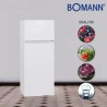 Bomann DT7318-1-white 206L fridge and freezer
