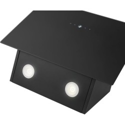 LED tilt hood black/stainless steel Bomann DU7606-1-G-black/stainless steel