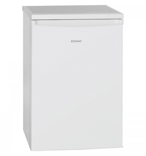 Réfrigérateur avec petit congélateur 120L blanc Bomann KS 2184. 1 blanc