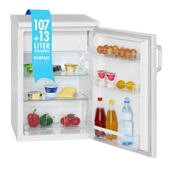 Réfrigérateur 120L Blanc Bomann KS2194-1-Blanc