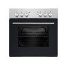 Stainless steel built-in oven with Bomann hob EHBC7935-Inox
