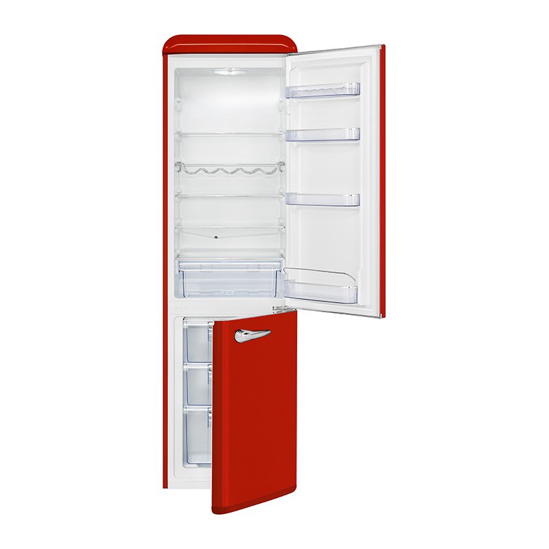 Réfrigérateur et congélateur retro 250L rouge KGR 7328.1 rouge