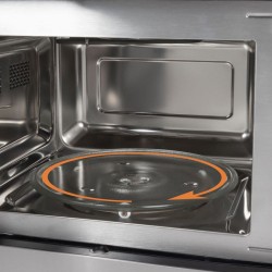 Built-in microwave with stainless steel grill Bomann MWG3001HEB