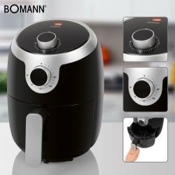 Bomann FR6050HCB-Black 1,8L oil-free hot air fryer