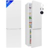 Refrigerator and freezer 268 L White Bomann KG7353-White