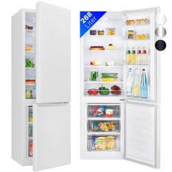 Refrigerator and freezer 268 L White Bomann KG7353-White