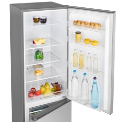 Réfrigérateur et congélateur 268L Inox Bomann KG7353-Inox