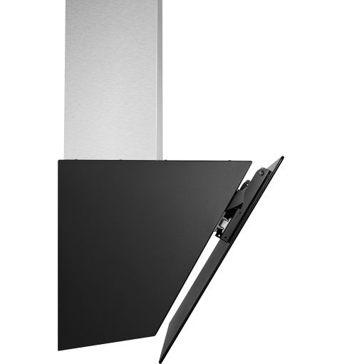 Diagonal chimney hood LED light black/stainless steel Bomann DU 7606.1 G noir/inox