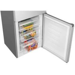 Réfrigérateur et congélateur 268L Inox Bomann KG7353-Inox