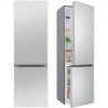 Bomann KG7353 Stainless steel fridge and freezer 268L
