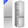 Réfrigérateur et congélateur 268L Inox Bomann KG7353-Inox