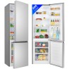 Bomann KG7353 Stainless steel fridge and freezer 268L