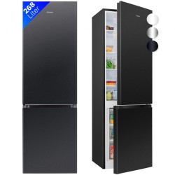 Bomann KG7353-Black 268L fridge and freezer