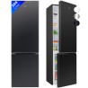 Bomann KG7353-Black 268L fridge and freezer