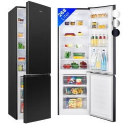 Bomann KG7353-Black 268L fridge and freezer