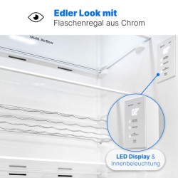 Réfrigérateur 322L Blanc Bomann VS7345-Blanc