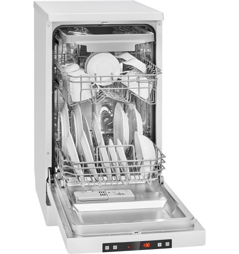 Dishwasher 45cm White Bomann GSP7409 White