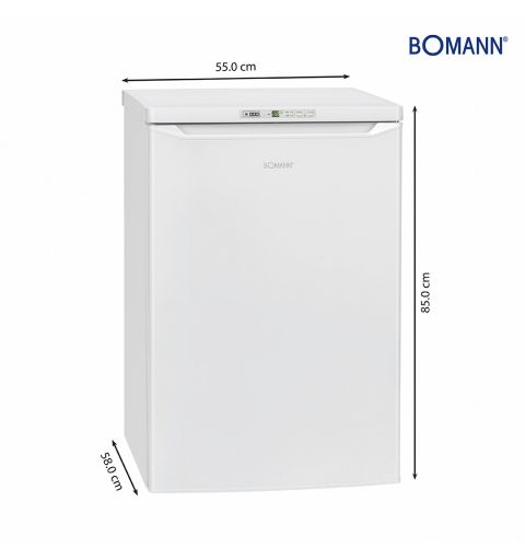 Freezer 91L White Bomann GS 7243 White