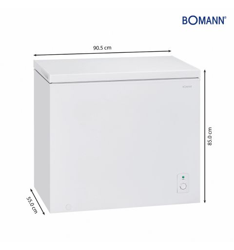 Freezer 202L White Bomann GT 7338 White