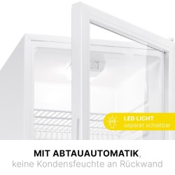 Réfrigérateur pour boissons 244L Blanc Bomann KSG7289-Blanc