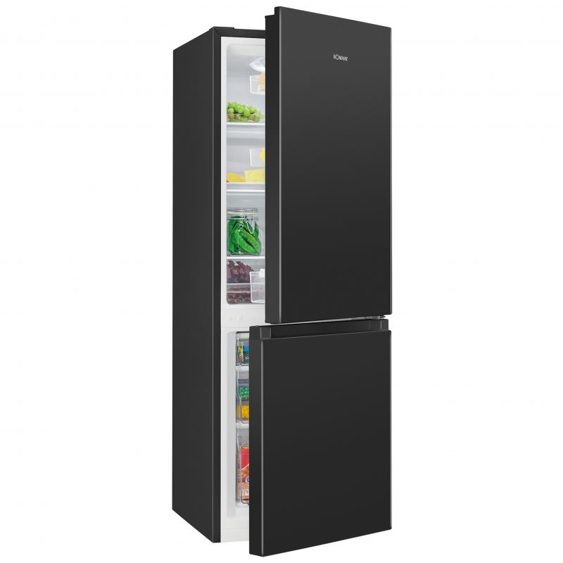 Réfrigérateur et congélateur 175L Noir Bomann KG 7352 Noir
