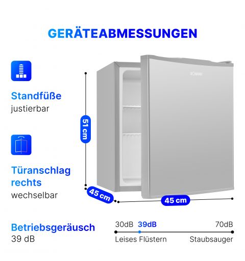 Freezer 42L Inox Bomann KB 7346 Inox