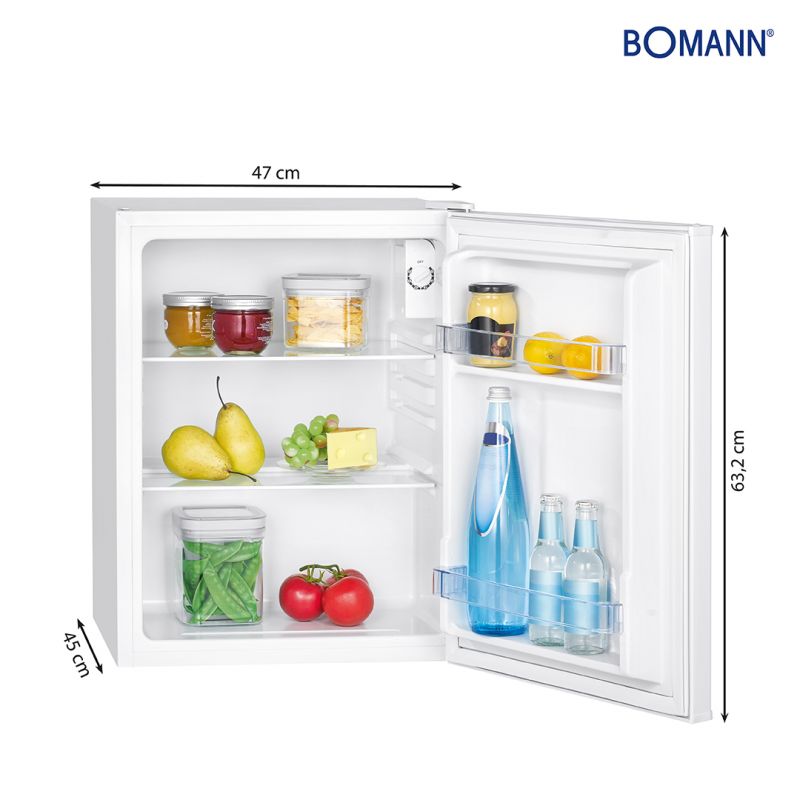 Réfrigérateur 58L Blanc Bomann KB 7347 Blanc