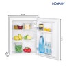Refrigerator 58L White Bomann KB7347-White