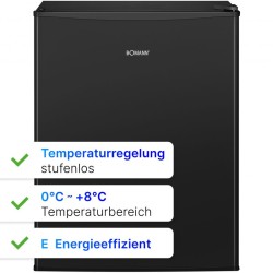 Réfrigérateur 58L Noir Bomann KB7347-Noir