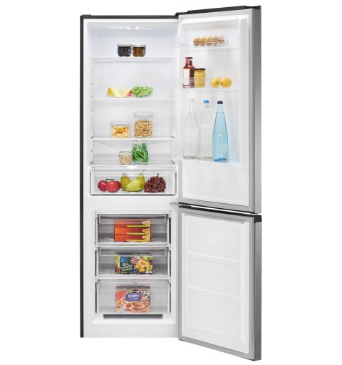 Réfrigérateur et congélateur 315L Inox Bomann KG 7357 Inox