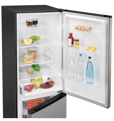 Réfrigérateur et congélateur 315L Inox Bomann KG 7357 Inox