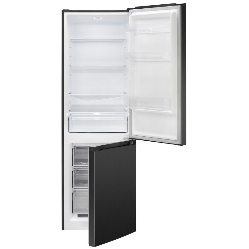 Fridge/Freezer 315L Black Bomann KG 7357 Black