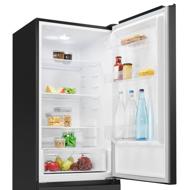 Fridge/Freezer 315L Black Bomann KG 7357 Black