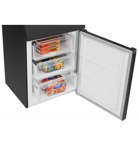 Fridge/Freezer 315L Black Bomann KG 7357 Black