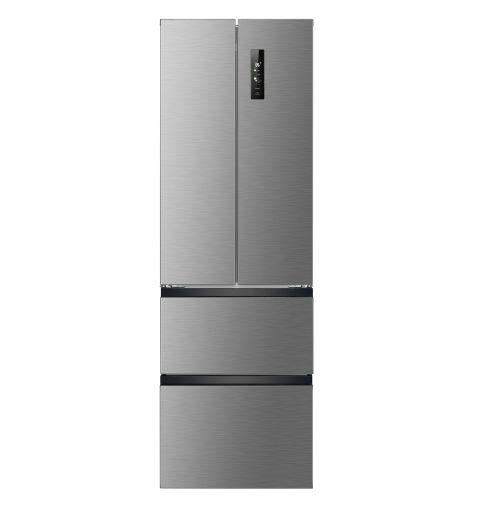 Réfrigérateur et congélateur 400L Inox Bomann KG 7354 Inox