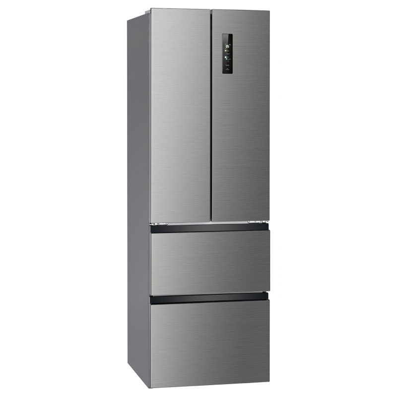 Réfrigérateur et congélateur 400L Inox Bomann KG 7354 Inox