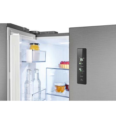 Réfrigérateur et congélateur 400L Inox Bomann KG 7354 Inox