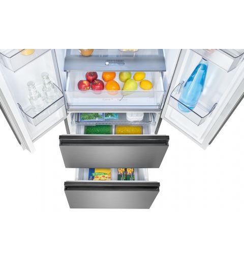 Réfrigérateur et congélateur 400L Inox Bomann KG 7354 Inox