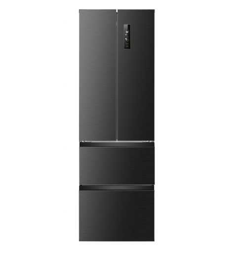 Fridge/Freezer 400L black Bomann KG 7354 black