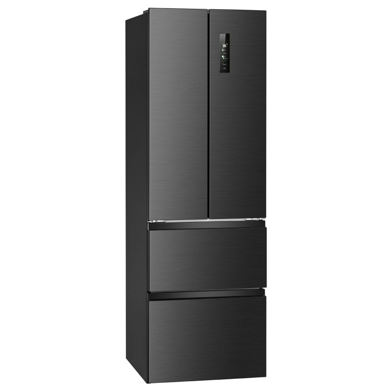 Fridge/Freezer 400L black Bomann KG 7354 black