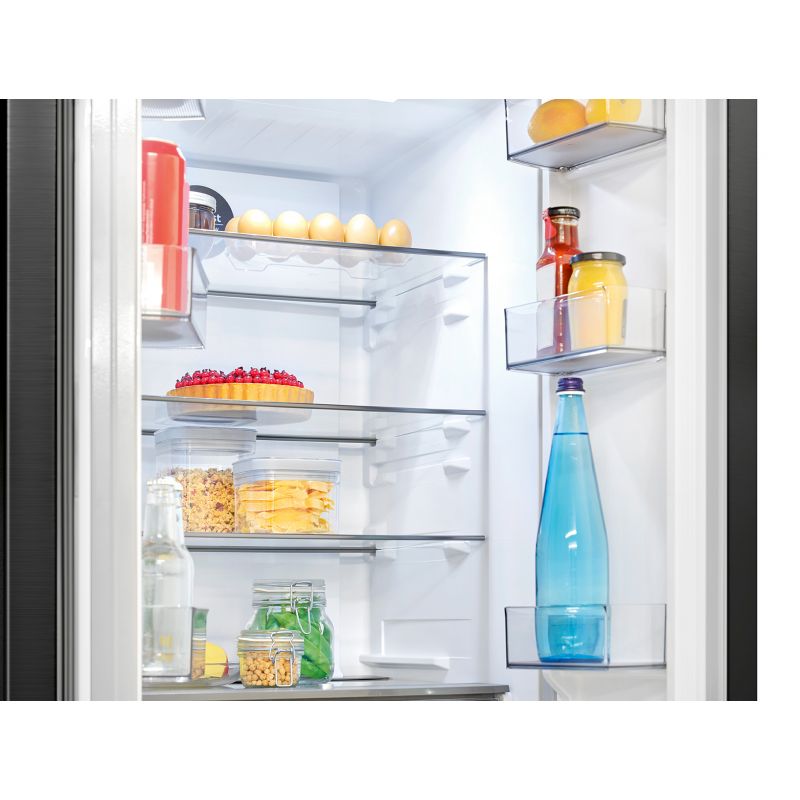 Fridge/Freezer 400L black Bomann KG 7354 black