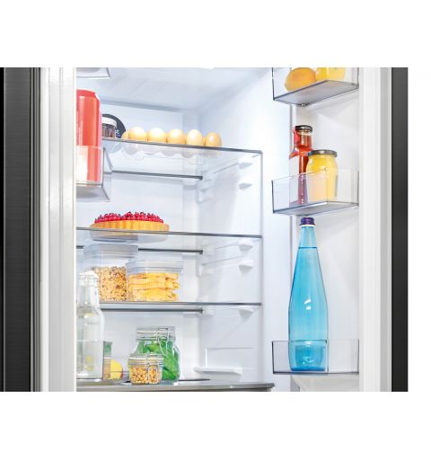 Fridge/Freezer 400L black Bomann KG 7354 black