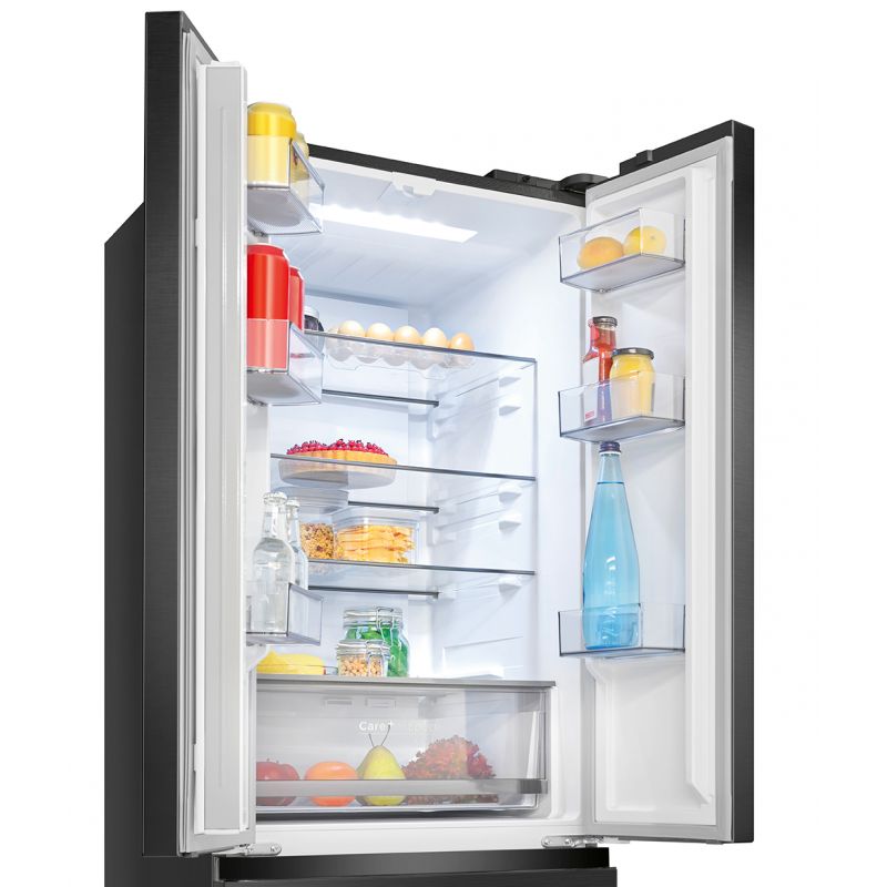 Fridge/Freezer 400L black Bomann KG 7354 black