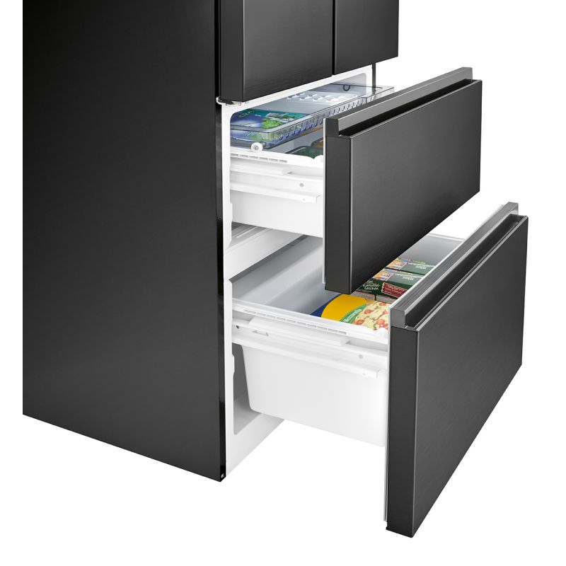 Fridge/Freezer 400L black Bomann KG 7354 black